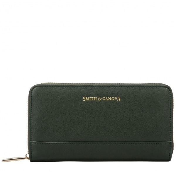 

Кошелек из натуральной кожи Smith & Canova 26813 Josephine (Dk Green)