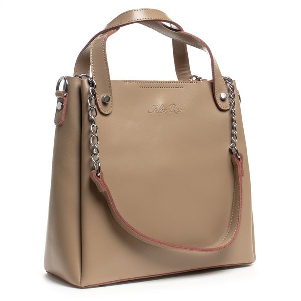 

Сумка из кожи ALEX RAI 07-02 8784-220 khaki