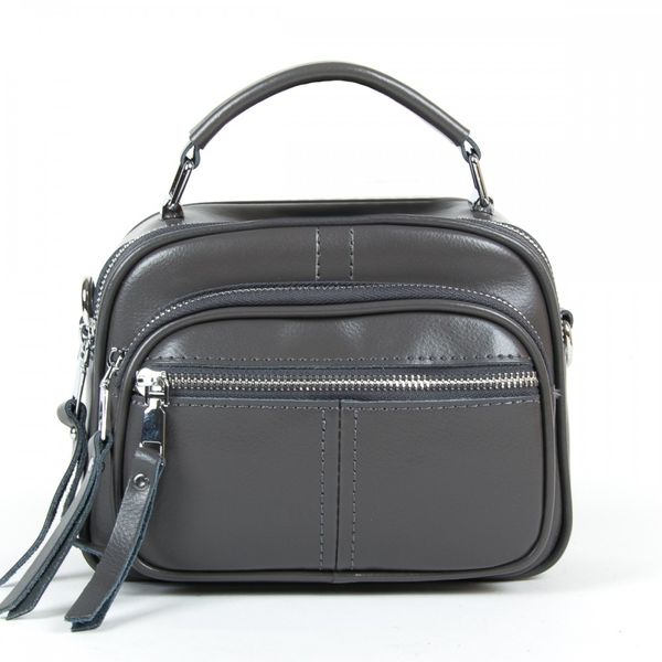 

Сумка из кожи ALEX RAI 05-01 8802 grey
