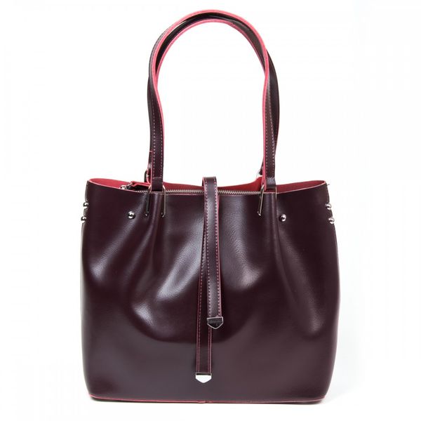 

Сумка из кожи ALEX RAI 05-01 317 wine-red