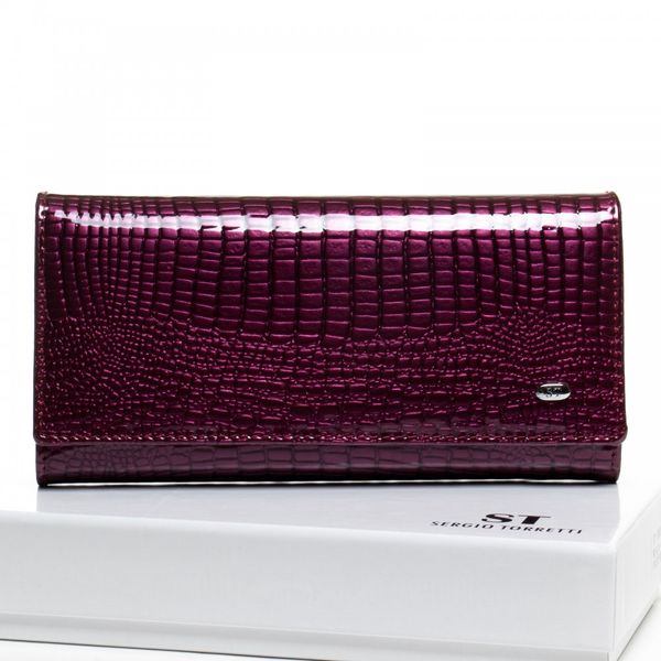 

Кошелек из натуральной кожи LR SERGIO TORRETTI W501-2 purple
