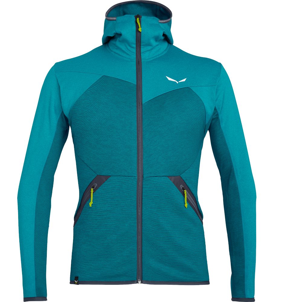 

Флис Salewa Puez Melange Polarlite Full-Zip S Синий