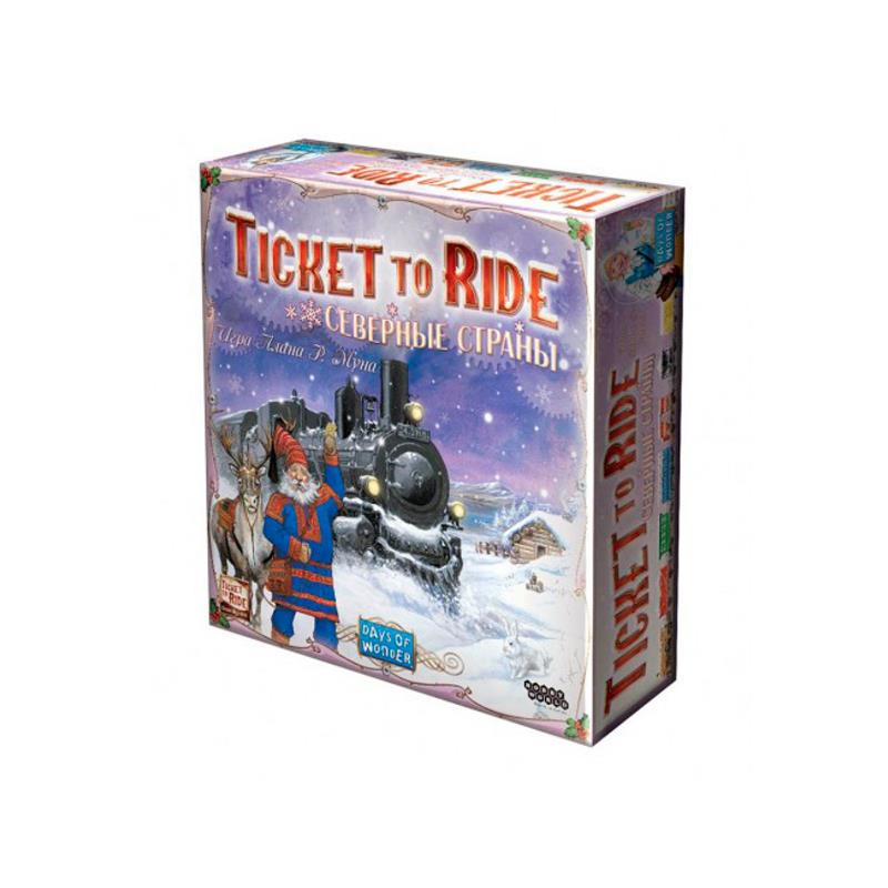

Настольная игра Hobby World Ticket to Ride Северные страны (1702)