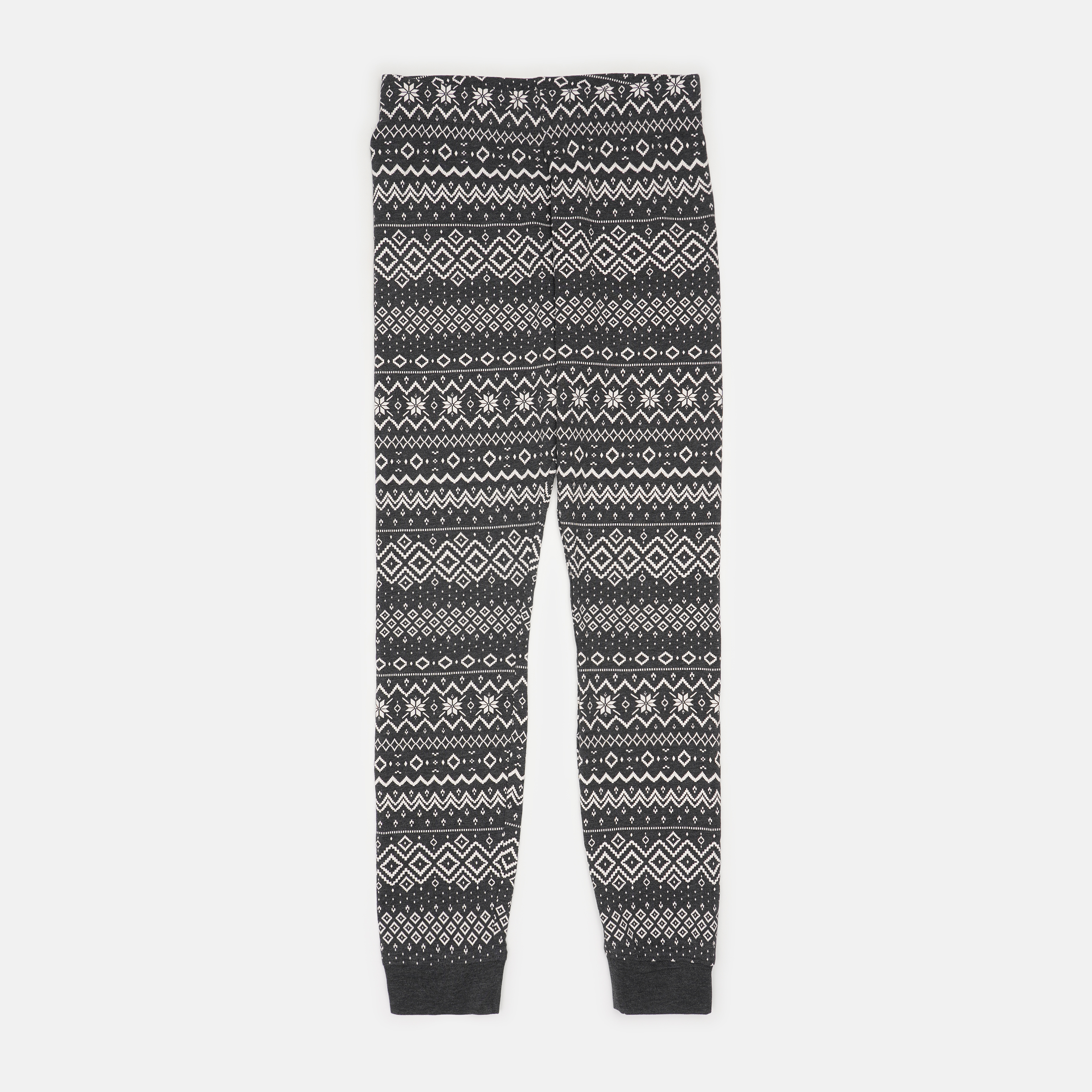 

Пижамные леггинсы H&M 9265652sm XS Темно-серые с узором
