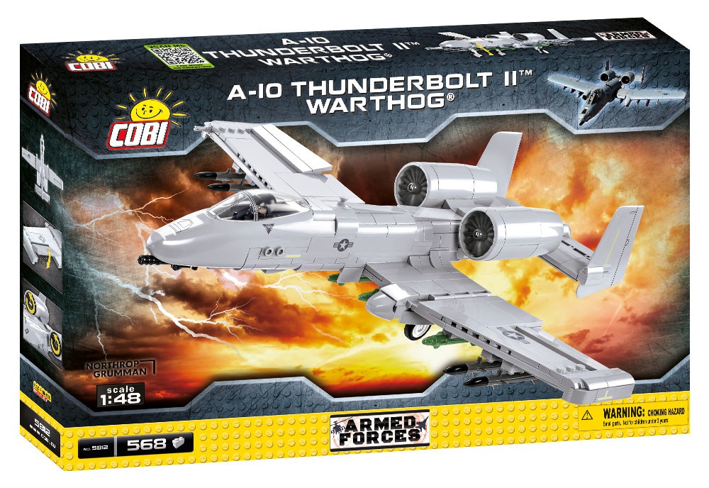 

Конструктор Cobi A-10 Thunderbolt II Warthog 568 деталей (5812)