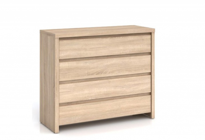 

Комод BRW Каспіан KOM4S 105х92х40,5 дуб сонома