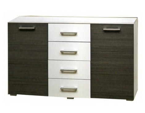 

Комод Світ Меблів Круїз 133.4×81.1×40.4 білий/дакар