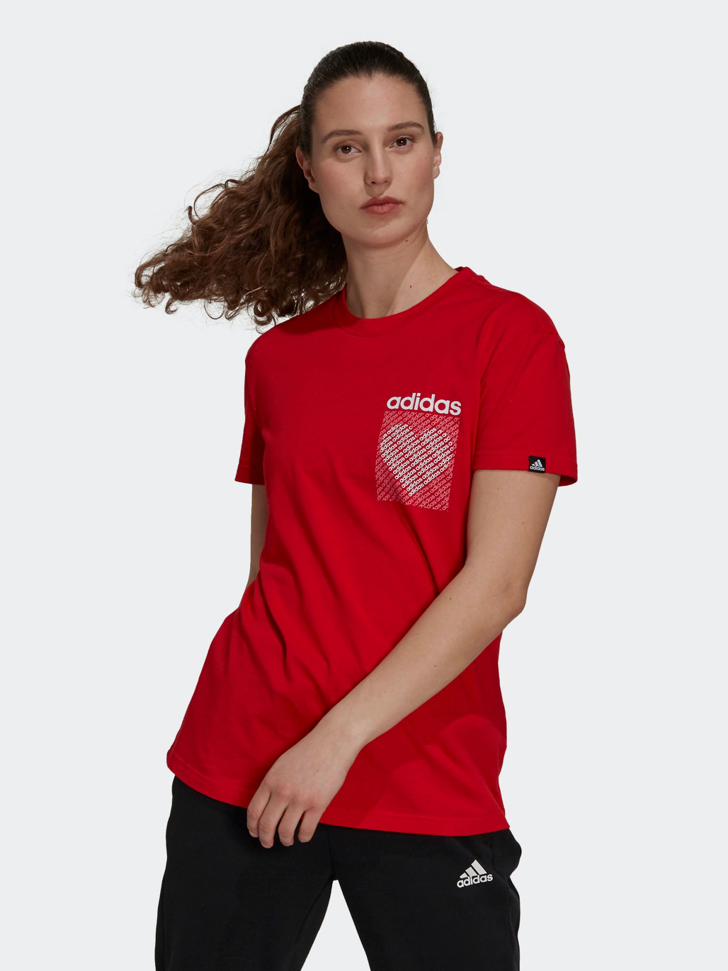 

Футболка Adidas W Hrt G T GS4146  Vivid Red, Футболка Adidas W Hrt G T GS4146 M Vivid Red