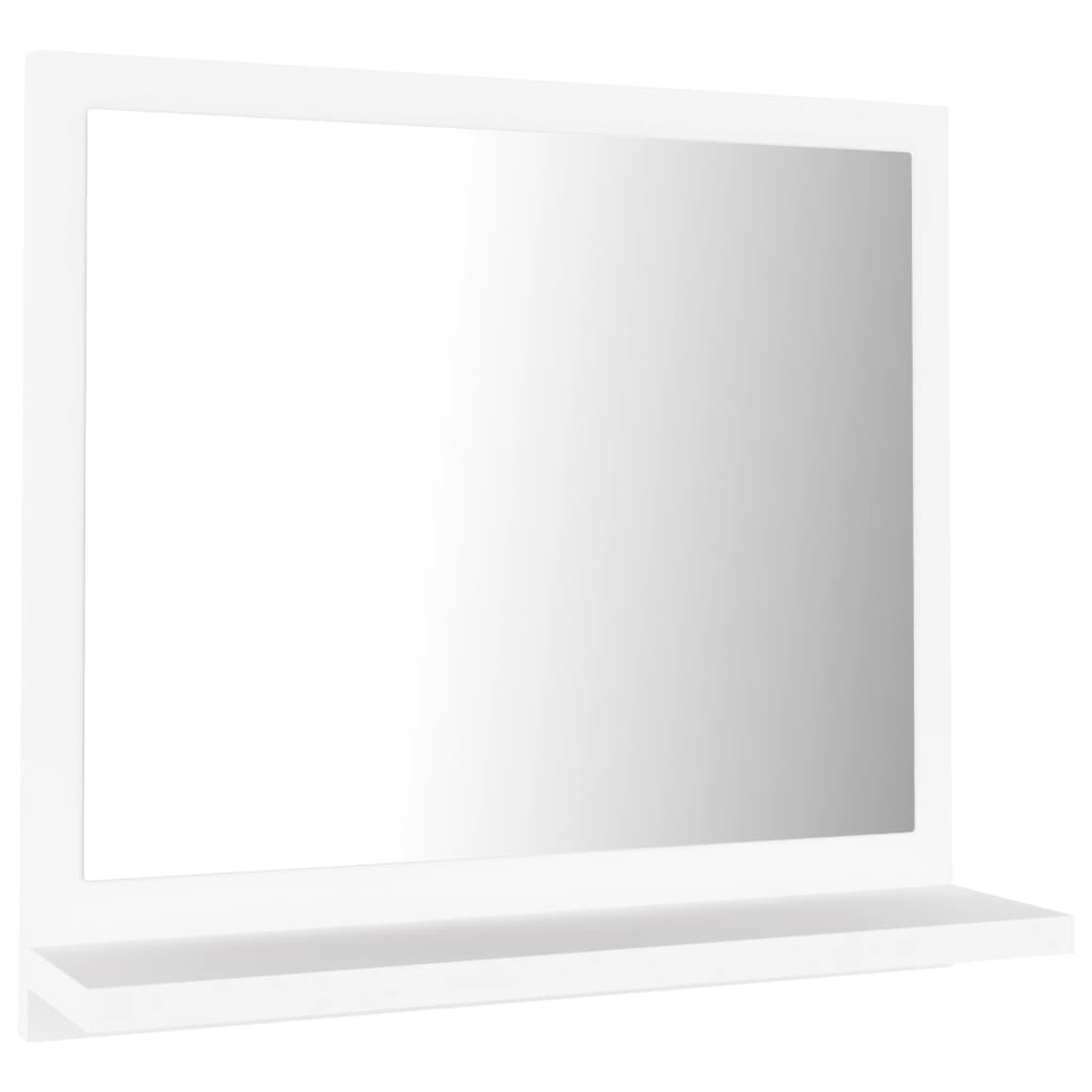 

Дзеркало для ванної кімнати Shumee білий ДСП 40x37 см 804553