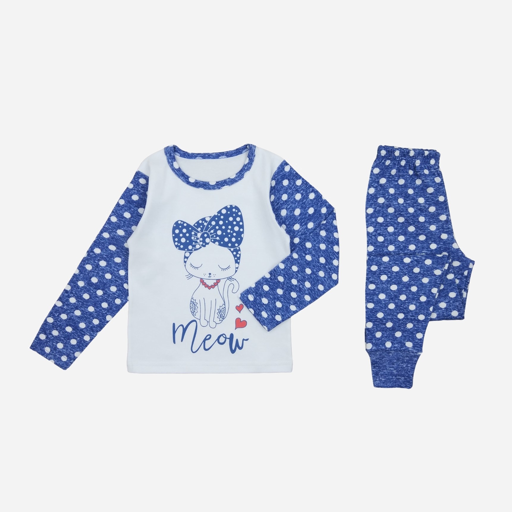 Акция на Пижама (футболка с длинными рукавами + штаны) Кена 307122-07 98 см Синяя (2307122070989) от Rozetka UA