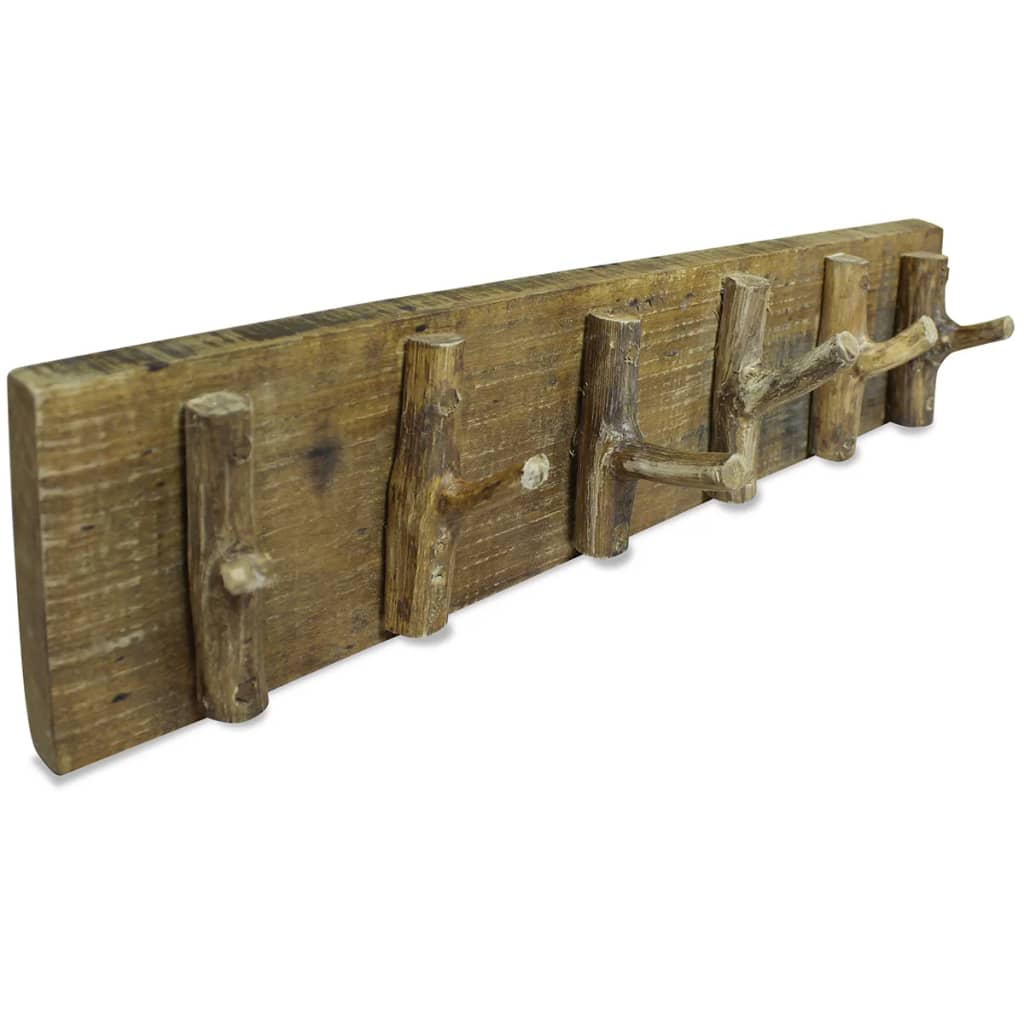 

Вішалка Shumee для пальто тверда регенерована деревина 60 x 15 см 244501