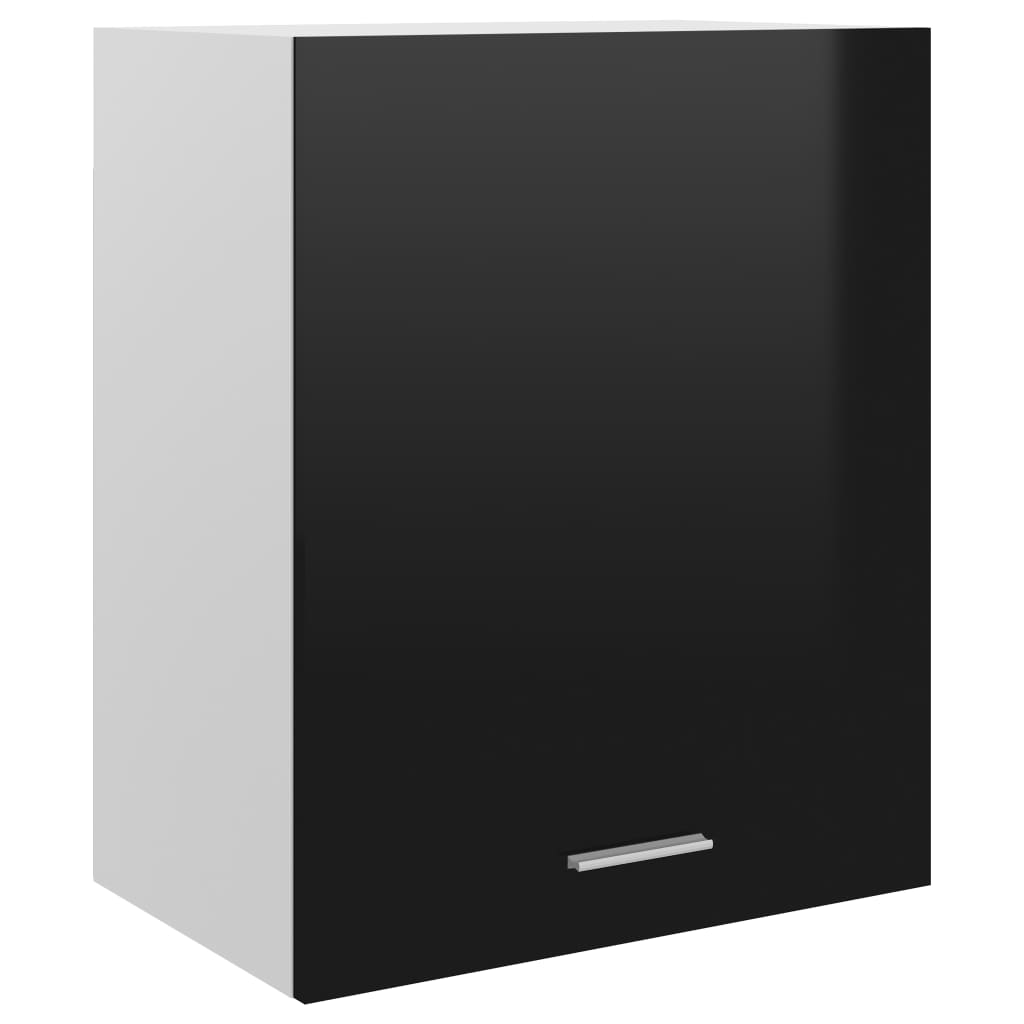 

Глянцевий верхній модуль Shumee чорний ДСП 50x31x60 см 801266