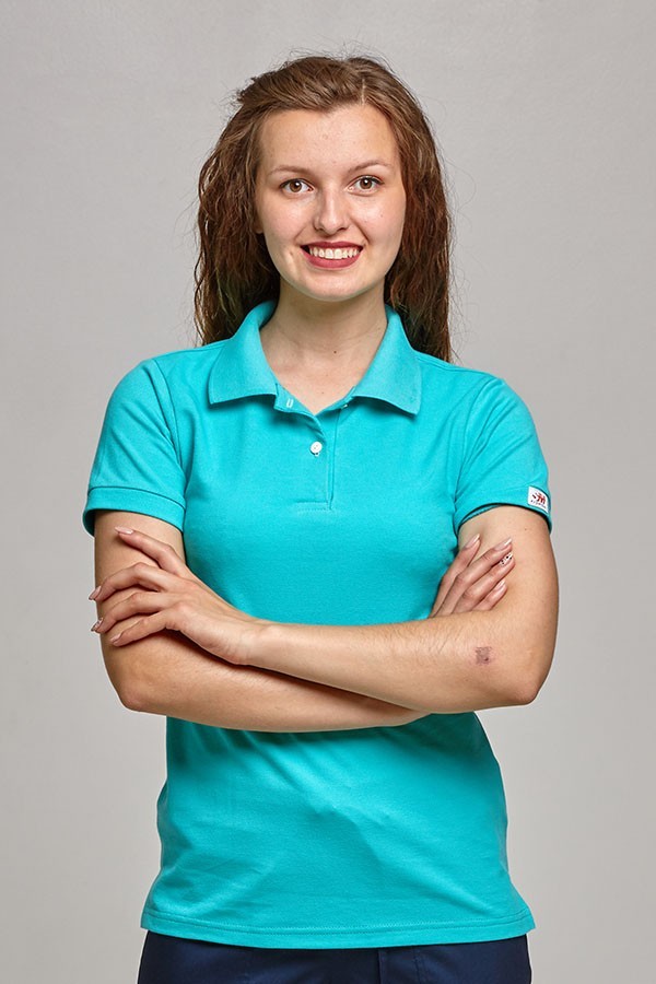 

Женская футболка POLO W СпецМед XXL Ментол