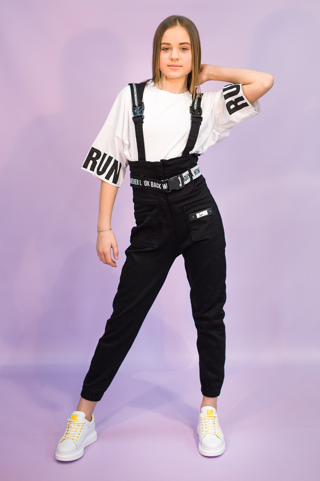 

Полукомбинезон A-yugi Jeans 158 см Черный (2125000689081)