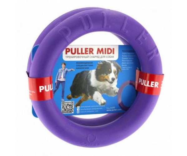 

Игрушка для собак Collar Тренировочный снаряд из двух колец Puller Maxi 19 см