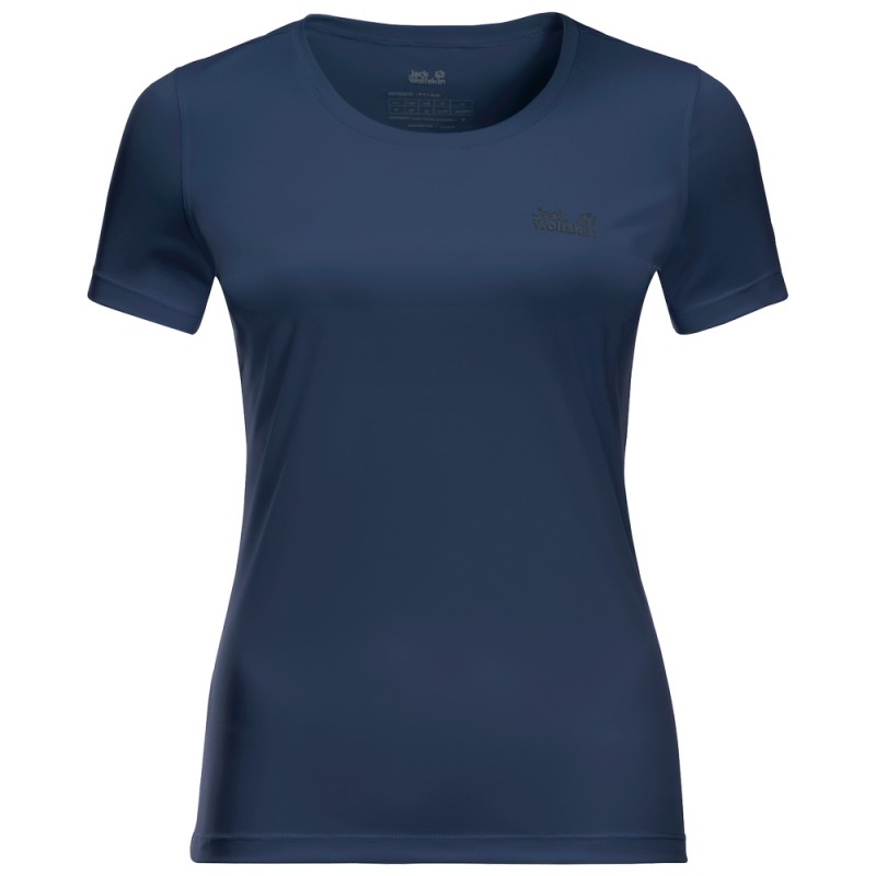

Футболка TECH T W Jack Wolfskin 1807121-1024 L Синий