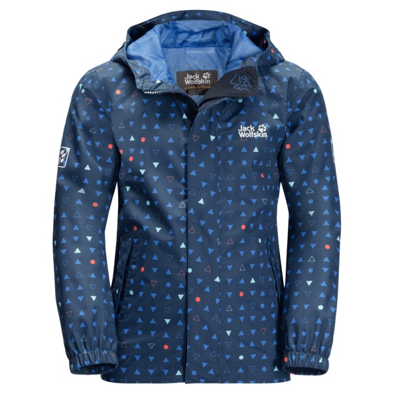 

Ветровка TUCAN DOTTED JACKET KIDS Jack Wolfskin 1608891-8054 104 Синий (4060477841380)