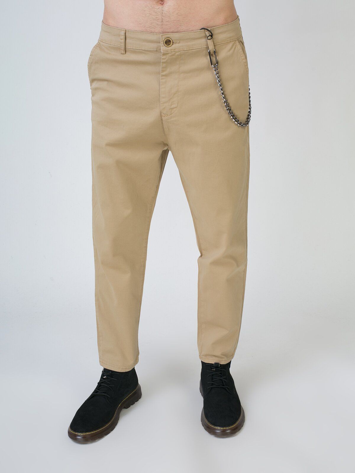 

Брюки-бойфренди Denim Republic 5604 30 Бежевий