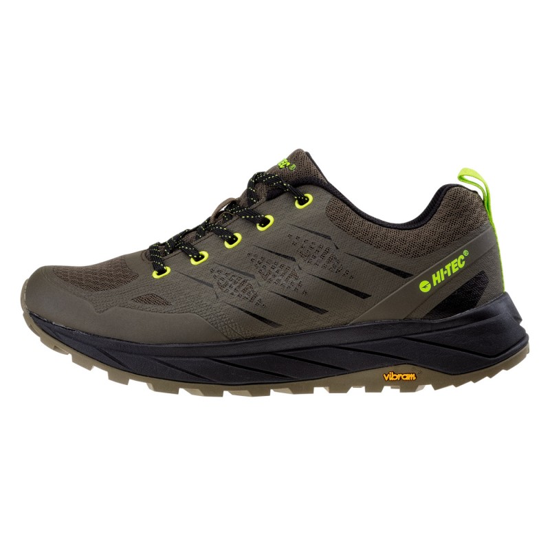 

Кроссовки HIMALCHI V Hi-Tec HIMALCHI V-KHAKI/BLACK/LIME 46 Черный Хаки Желтый
