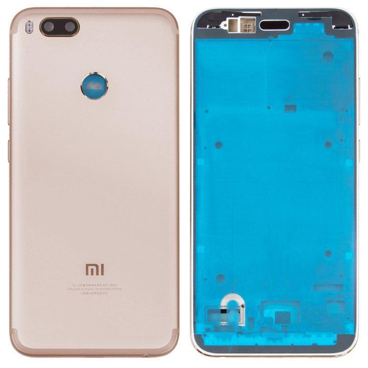 

Корпус для Xiaomi Mi 5X, Mi A1, золотистий, MDG2, MDI2, MDE2