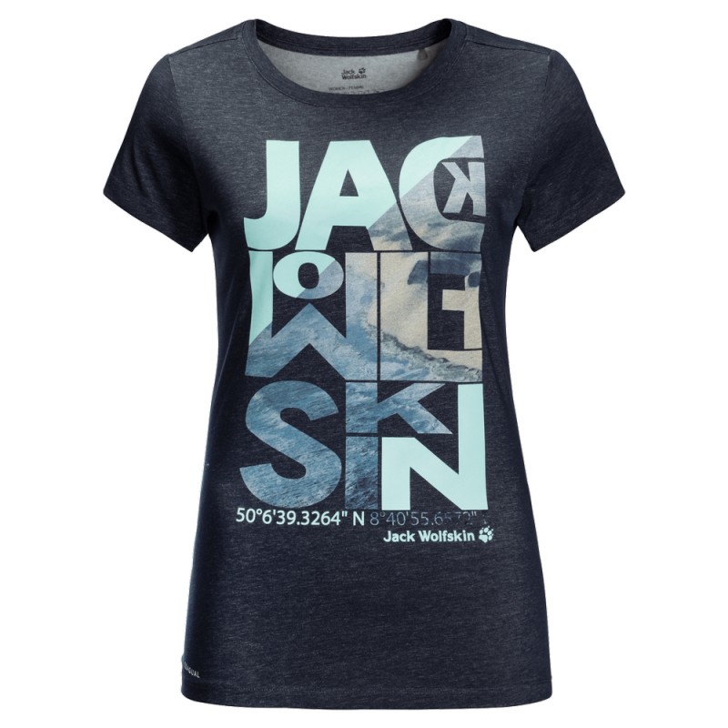 

Футболка NAVIGATION T W Jack Wolfskin 1807651-1910  Синий, Футболка NAVIGATION T W Jack Wolfskin 1807651-1910 S Синий