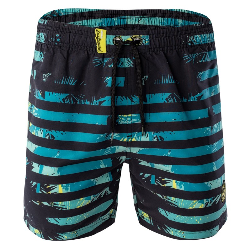 

Шорты аква ALVAN Aquawave ALVAN-TURQ JUNGL PRINT/BLK STR L Бирюзовый Черный