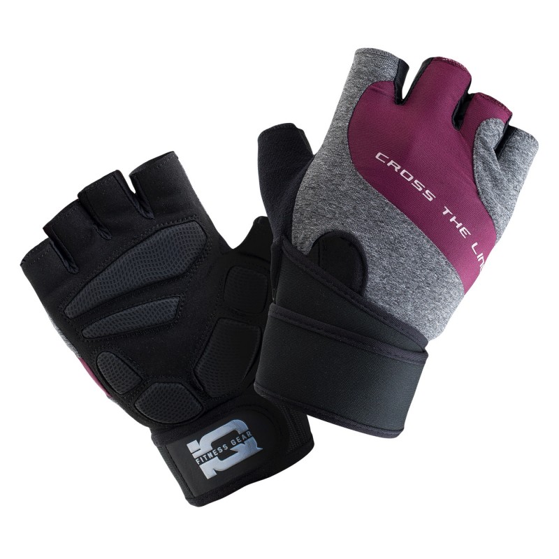 

Перчатки LINEA WMNS IQ LINEA WMNS-M GR MEL/PURP MEL/B L Черный Розовый Серый