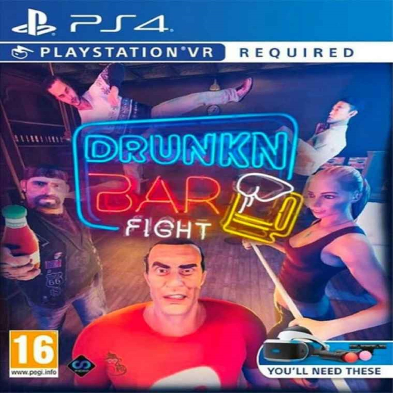 

Drunkn Bar Fight VR (английская версия) PS4