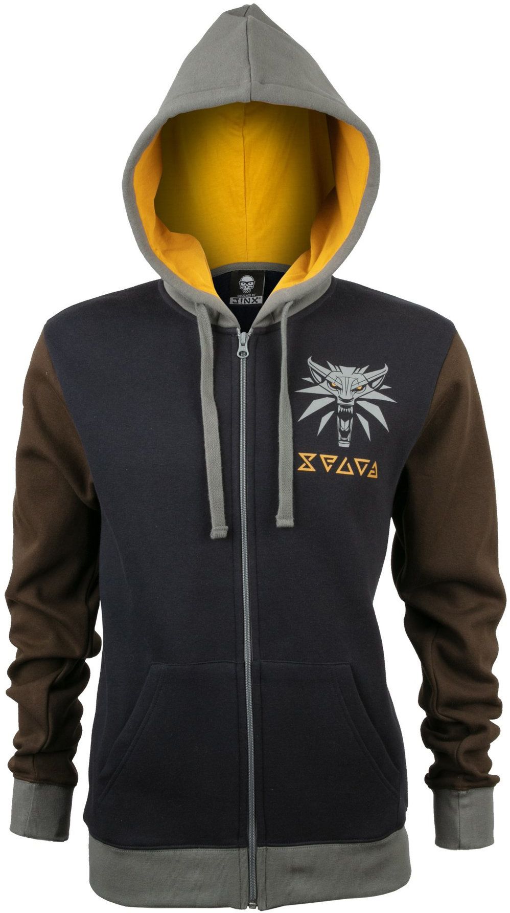 

Толстовка JINX The Witcher 3 - Runestone Zip-up Hoodie Black, S