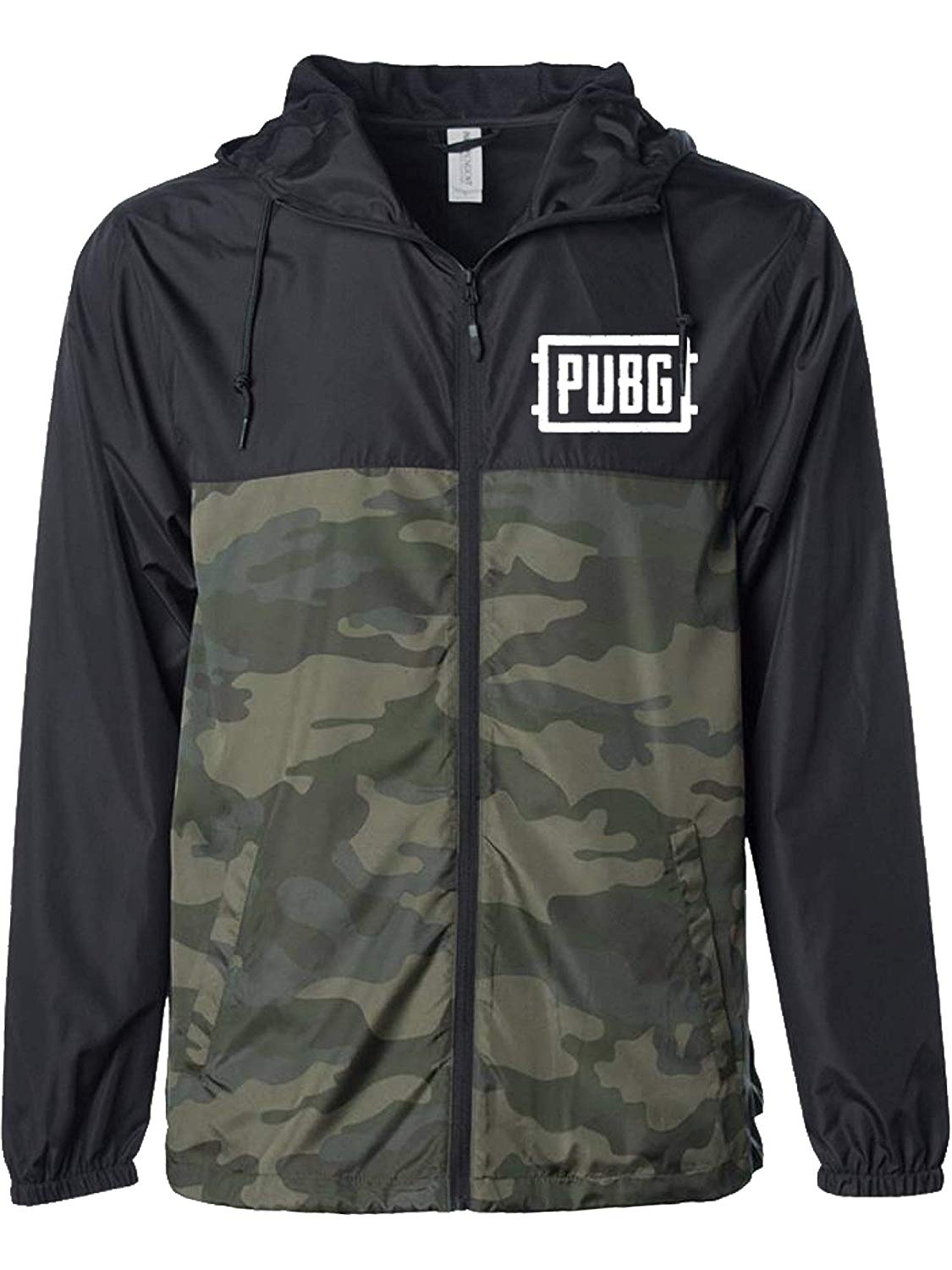 

Ветровка JINX PUBG Air Drop Windbreaker Black/Camo, M