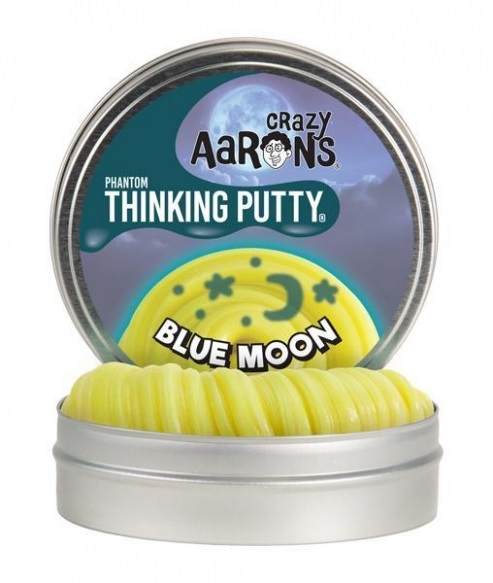 

Жвачка для рук Crazy Aaron’s Thinking Putty Голубая Луна, 90 г