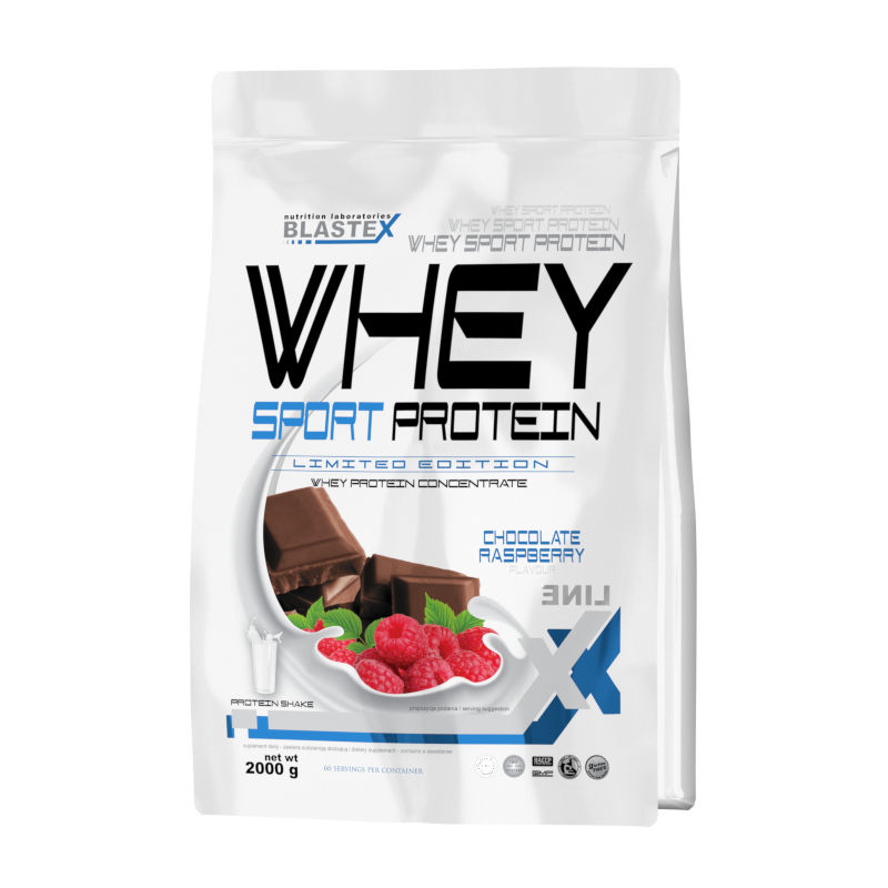 

Протеин Blastex Whey Sport Protein, 2000 г, Chocolate Raspberry