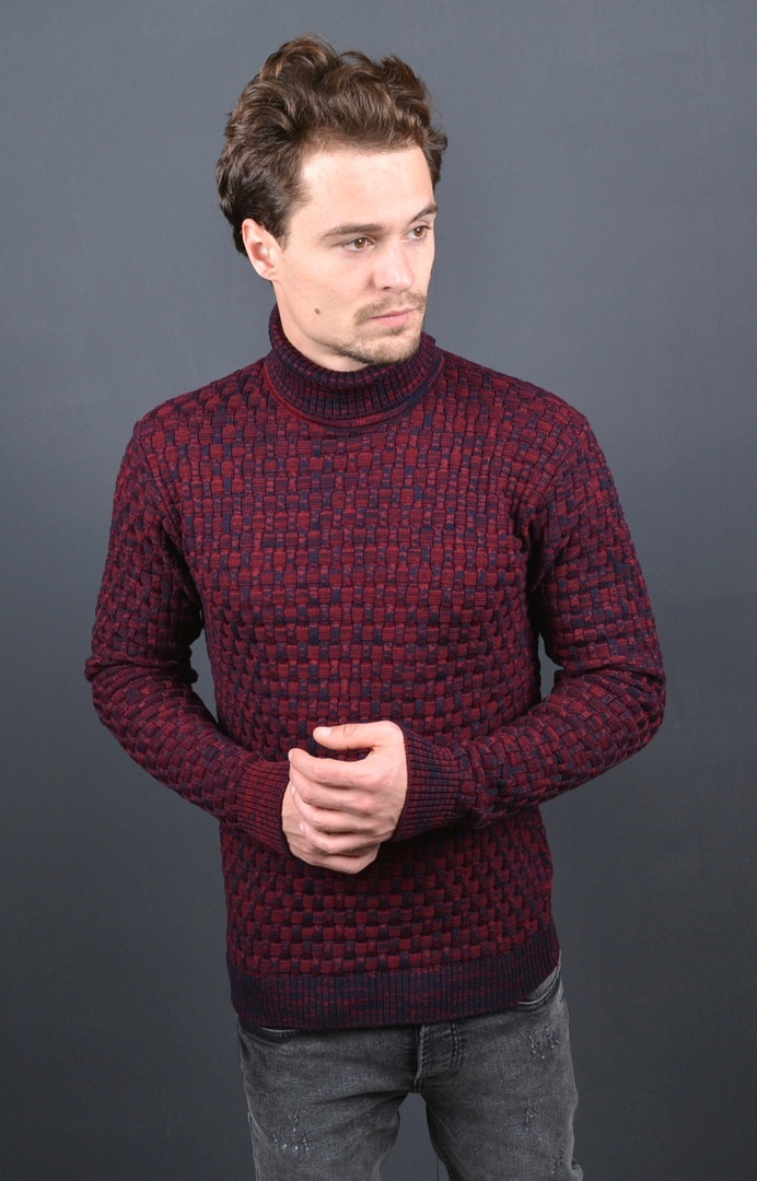 

Мужской гольф DressCode Турция XL бордовый 2481