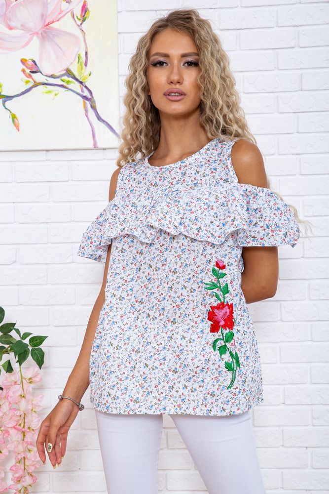 

Блуза AGER - Бело-голубой 177R001, Блуза AGER S-M Бело-голубой 177R001