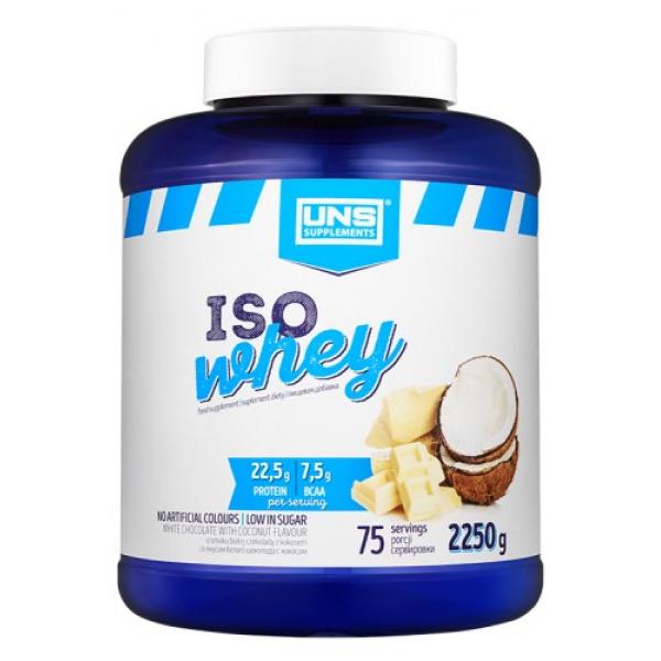 

Протеин UNS Iso Whey, 2250 g, White Chocolate Coconut