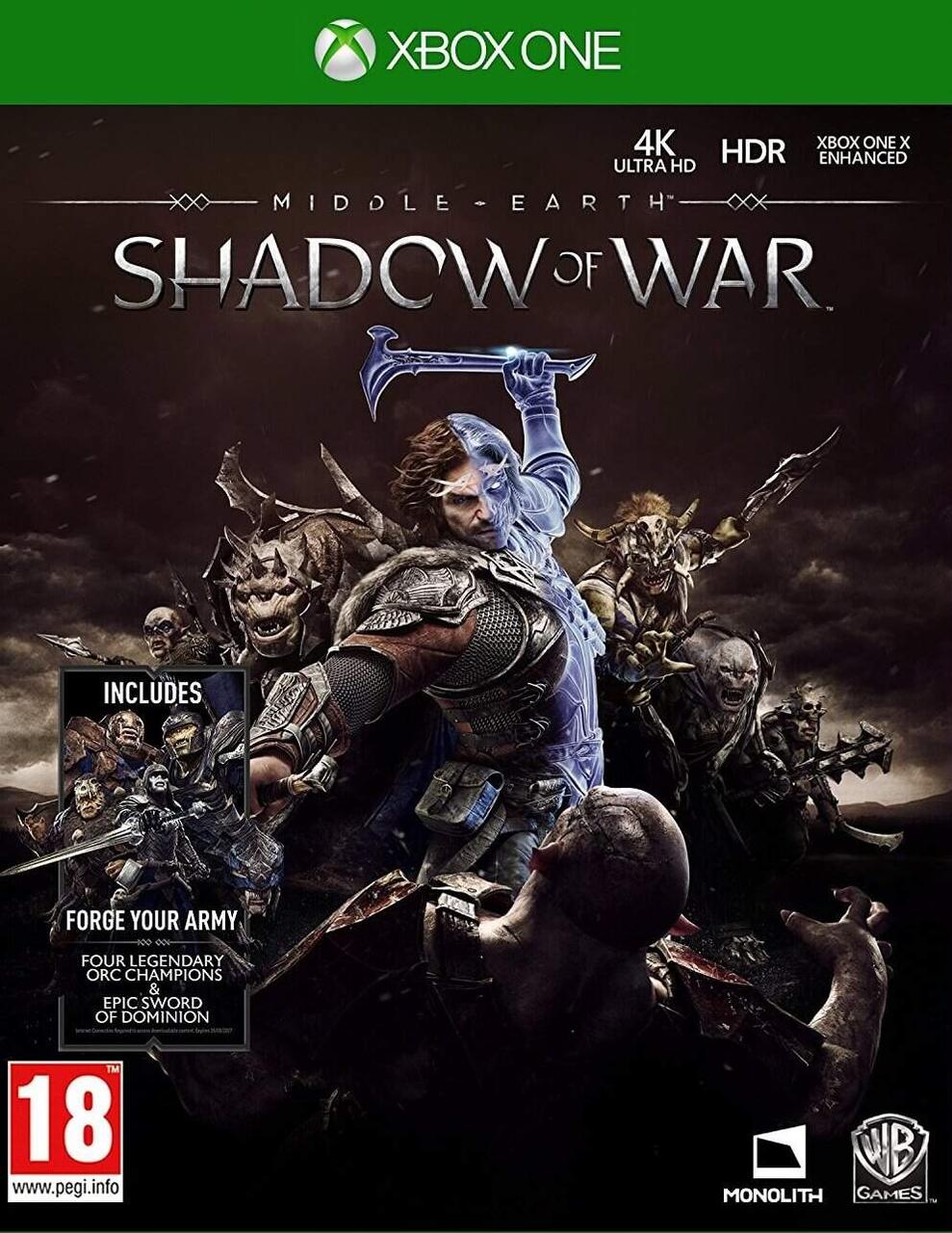 

Middle-earth: Shadow of War (Xbox One)