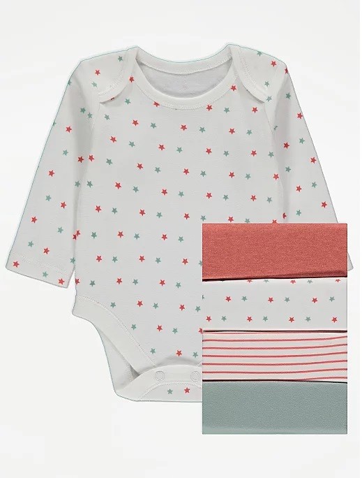 

Боди (5 штук) George Short Sleeve ДР 56 см разноцветные