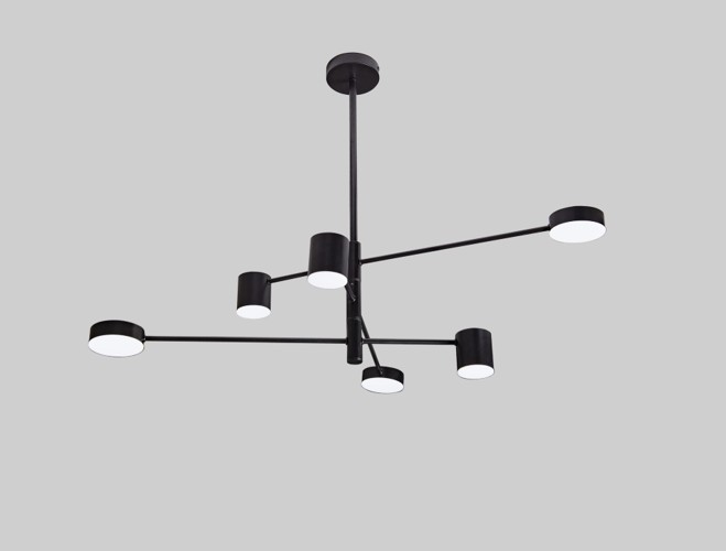

Светильник TS VN8395BLWW LED 6*7W 3000K черный