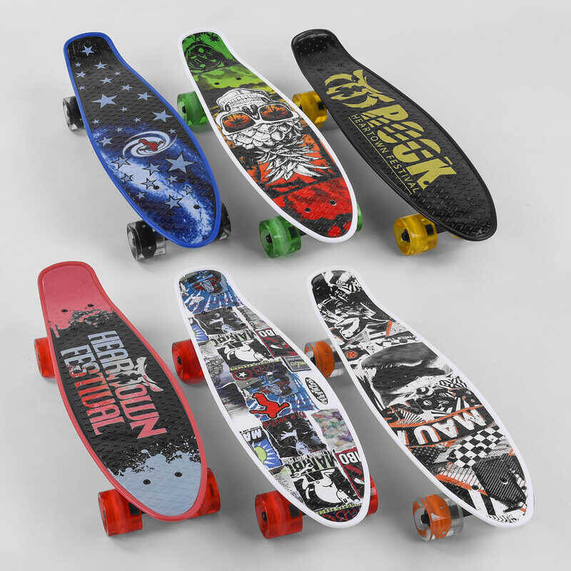 

Детский пенни борд Best Board колеса PU с подсветкой S-00164 Best Board (S-00164)