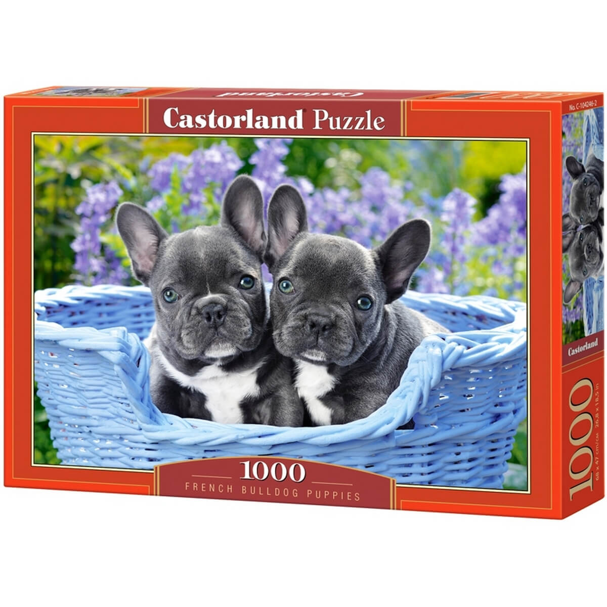 

Пазлы Castorland 1000 «Щенки французского бульдога» Castorland (С-104246)