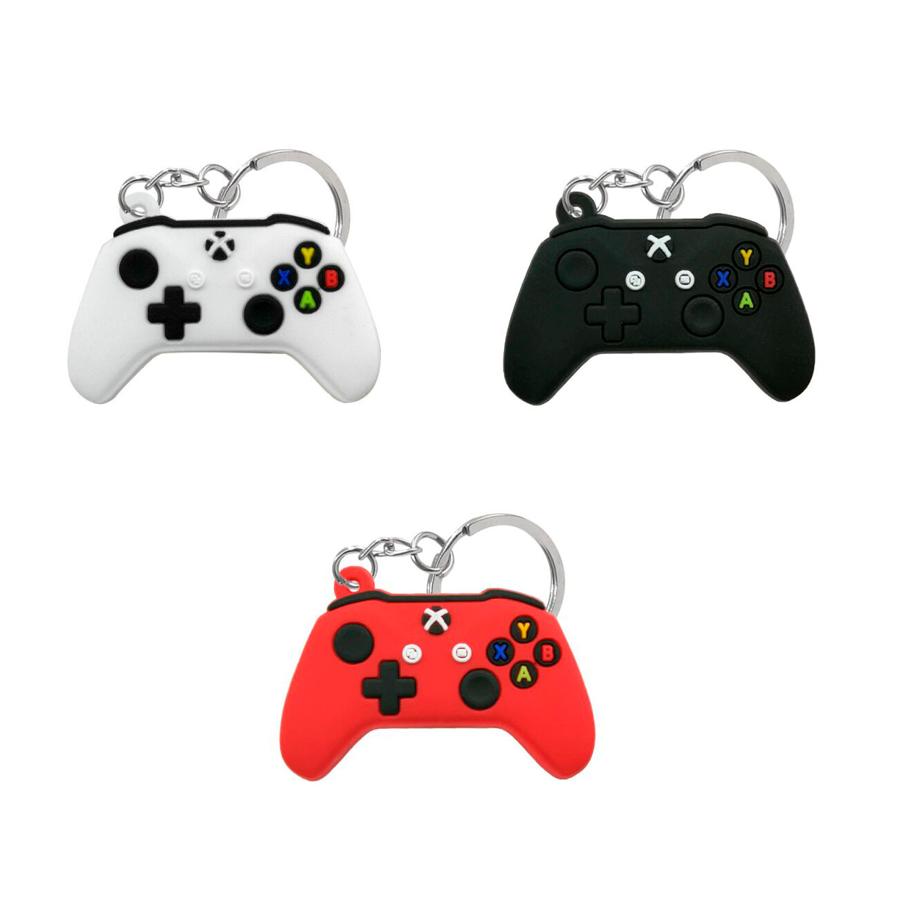 

Силиконовые брелки Xbox (3шт) - part2 (PBXBALLPART2BR)