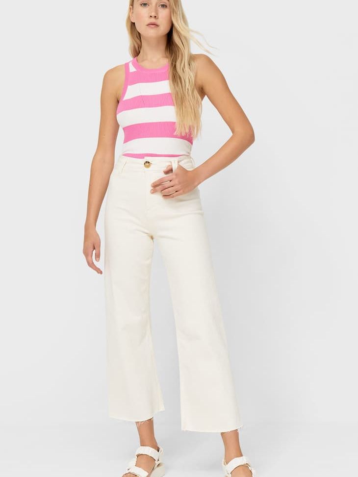 

Брюки Stradivarius 1126/515/429 40 Бежевые