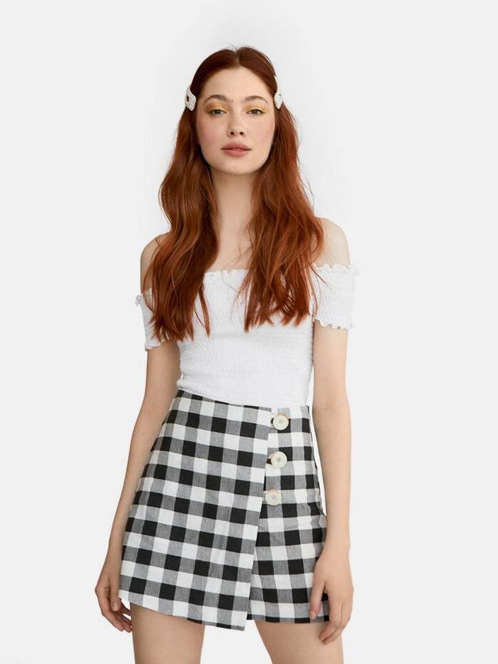 

Юбка-шорты Stradivarius 1332/161/004 38 Черные