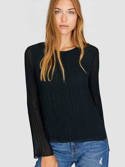 

Блузка Stradivarius 6087/614/001 XL Черная