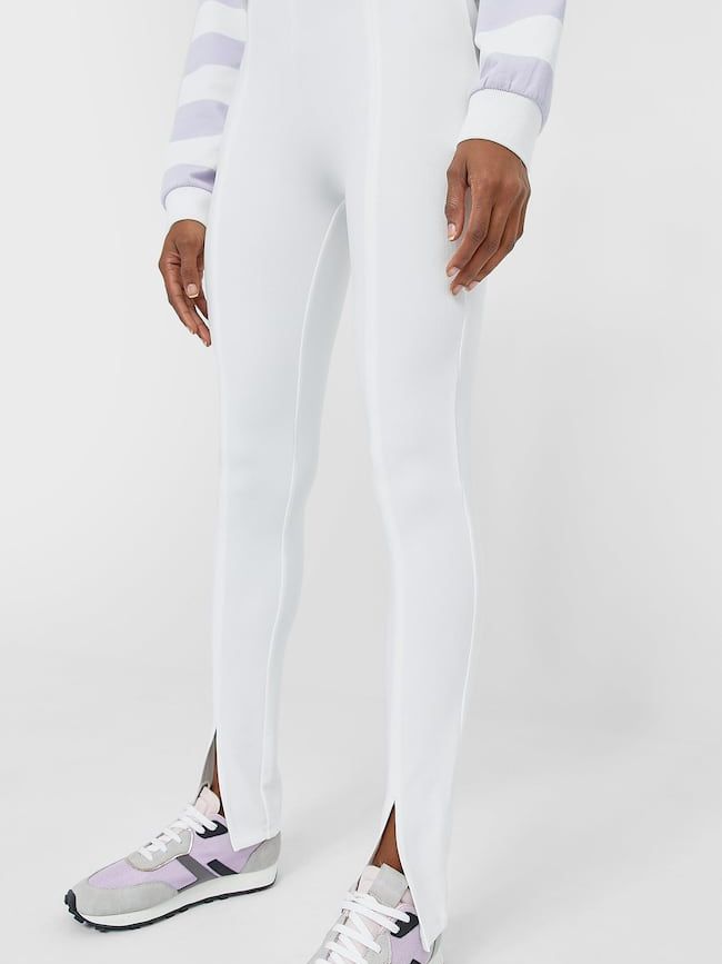 

Леггинсы Stradivarius 8686/189/004 M Белые