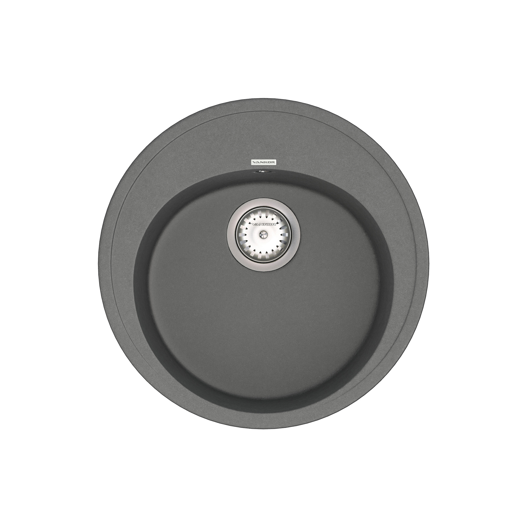

Мойка Кухонная Vankor Sity Smr 01.50 Gray + Сифон Vankor