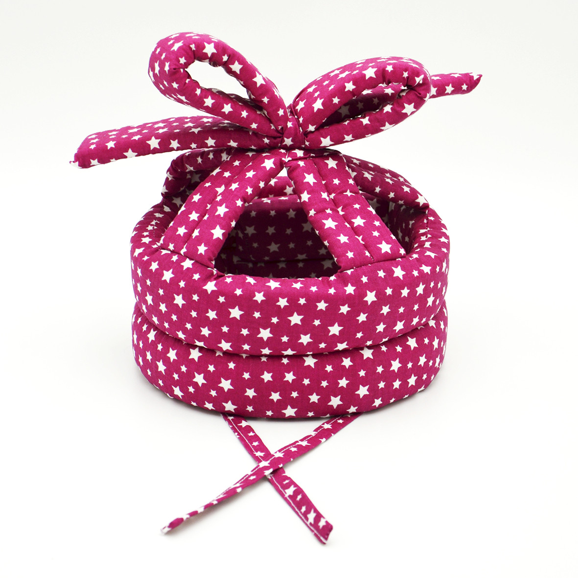 

Защитный мягкий шлем для ребёнка от ударов Kids Helmet с бантиком 1017