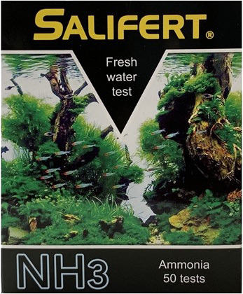 

Тест для воды на аммиак Salifert Freshwater Ammonia (NH3) Test