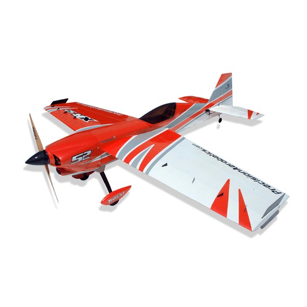 

Самолёт Precision Aerobatics XR-52, 4-канальный на радиоуправлении с 3D возможностями и размахом крыла 1321 мм KIT (красный)