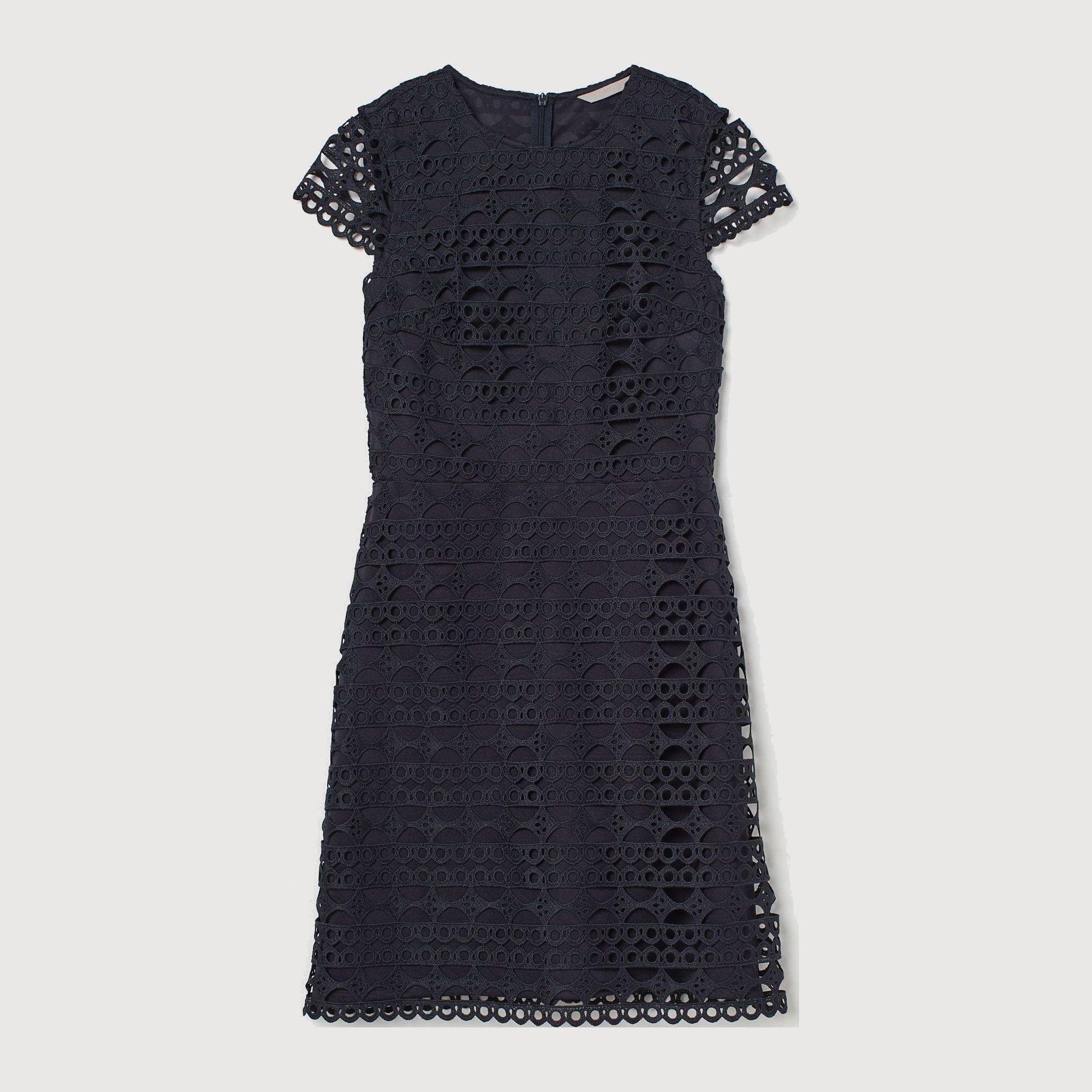 

Платье H&M 8394021-AAQJ XS Темно-синее